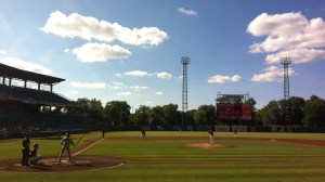Batter up at the Syracuse Chiefs vs. Red Sox game on 6/10/2013