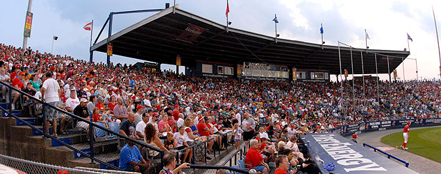 The stadium for the Fightin Phils. Credit: MILB.