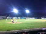 Under the lights at Bowman Field (which has AAA-caliber lights)